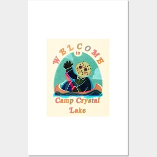 Welcome to Camp Crystal Lake Posters and Art